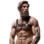 FETISH SUBMISSIVE ATTITUDE - Verstellbares Sport-Brustgeschirr aus Neopren für Herren