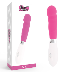 GLOSSY - PAUL Vibrator Rosa, 10 Vibrationsmodi, Silikon, wasserdicht