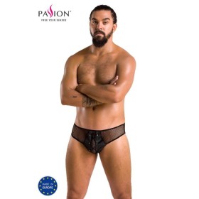 PASSION - 035 Slip Richard Schwarz L/XL - Herrenunterwäsche