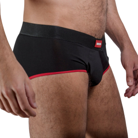 MACHO MS24R Klassischer Brief Dark Rot aus Lycra