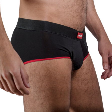 MACHO MS24R Klassischer Brief Dark Rot aus Lycra