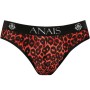 ANAIS MEN - Tribal Slip XL aus roter Mikrofaser mit Animal-Print