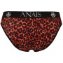 ANAIS MEN - Tribal Slip XL aus roter Mikrofaser mit Animal-Print