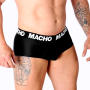 MACHO MS30NG Herren Slip Schwarz L – Klassischer Komfort mit Lycra
