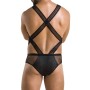 PASSION - 045 BODY VICTOR Schwarz S/M - Herrenbody aus Polyurethan und Polyester