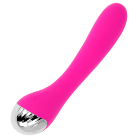 OHMAMA - Flexibler G-Punkt Vibrator 19 cm mit 10 Vibrationsmodi