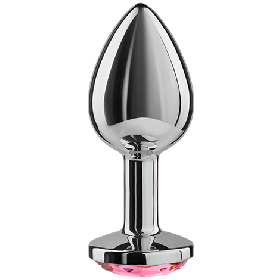 SECRETPLAY - Analplug Aluminium Fuchsia 7 cm