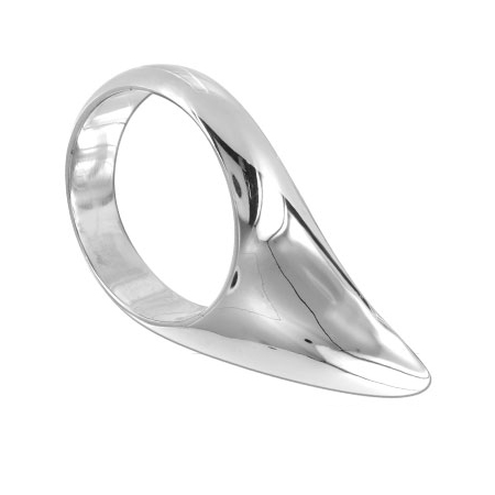 METAL HARD - Cockring Teardrop 55mm aus hypoallergenem Stahl