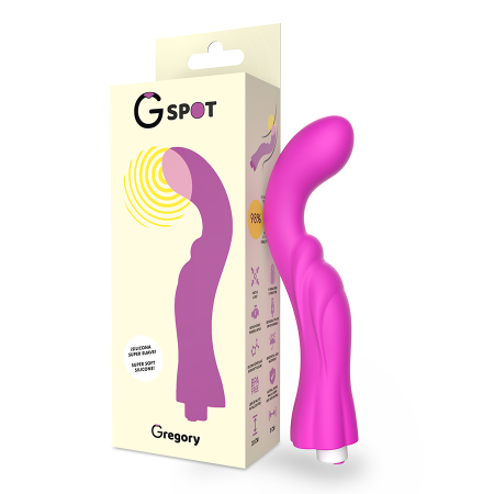 G-SPOT Gregory Vibrator Violett – Ergonomischer G-Punkt Massager