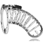 METAL HARD Penis-Käfig mit Sicherheitsverschluss, 14 cm