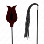 KINK - Silikon-Rosenquaste Peitsche 45 cm