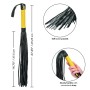 CalExotics Boundless Látigo - Vielseitiger veganer Leder-Flogger