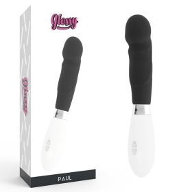 GLOSSY - PAUL Vibrator Schwarz mit 10 Vibrationsmodi