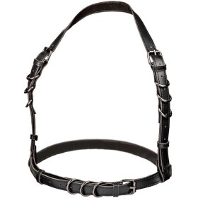 CALEXOTICS - Euphoria Plus Size Halter Harness mit Schnalle Schwarz