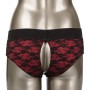 CalExotics Scandal Set Crotchless Panties mit Dildo Größe L/XL