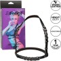 CalExotics Euphoria Halter Bügel Harness Schwarz - Verstellbarer Veganer Ledergurt