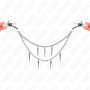 KINK Nippelklemmen mit Stachelkette 30 cm – BDSM-Stimulation