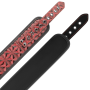 BEGME RED EDITION Halsband mit Nippelklemmen und Neoprenfutter