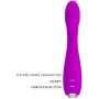 PRETTY LOVE Hector Wiederaufladbarer Electroshock Vibrator Wasserdicht Violett