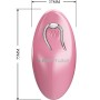 PRETTY LOVE Cailey Nippelklemmen mit 10 Vibrationsmodi und Fernbedienung, Pink