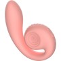 Snail Vibe Gizi Dual Stimulator - Rosa, medizinische Silikonqualität