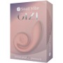 Snail Vibe Gizi Dual Stimulator - Rosa, medizinische Silikonqualität