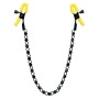 CalExotics Boundless verstellbare Nippelklemmen mit Kristallkette