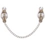 OHMAMA FETISH - Metallische Brustwarzenklemmen mit Kette