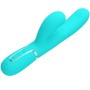 PRETTY LOVE Perlita 3-in-1 G-Punkt Vibrator Multifunktion in Aqua Grün