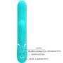 PRETTY LOVE Perlita 3-in-1 G-Punkt Vibrator Multifunktion in Aqua Grün