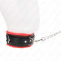 KINK Schweres Halsband mit 65 cm Leine, Modell 3, verstellbar 36,5-50 cm