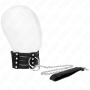 KINK verstellbares Halsband mit 65 cm langer Leine im Sub-Stil, 35-51 cm x 7 cm