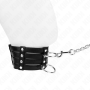 KINK verstellbares Halsband mit 65 cm langer Leine im Sub-Stil, 35-51 cm x 7 cm