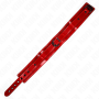 KINK Verstellbares Halsband in Weinrot 37,5-49,5 cm x 5 cm