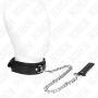 KINK Halsband mit 65 cm langer Leine im Schlangen-Design