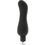 DOLCE VITA - G-Punkt Vibrator aus schwarzem Silikon