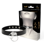 COQUETTE CHIC DESIRE - Veganes Leder Choker mit Doppelring
