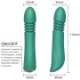 ARMONY - Vibrator mit Stossfunktion für G-Punkt, Grün