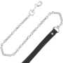 DARKNESS Bondage Lederhalsband mit Leine – Hochwertiges BDSM Accessoire
