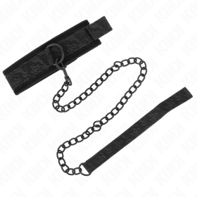 KINK - Verstellbares Halsband mit 77 cm Leine, Modell 5, 34-54 cm x 5 cm