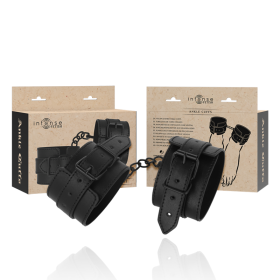 INTENSE FETISH Vegane Leder-Tobilleras - Stilvolle Fußfesseln