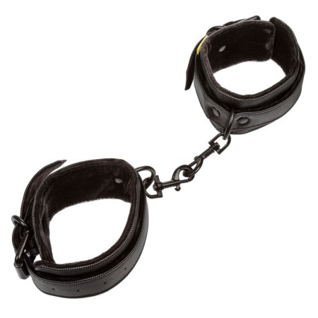 CALEXOTICS - BOUNDLESS ANKLE CUFFS Verstellbare Fußfesseln aus veganem Leder