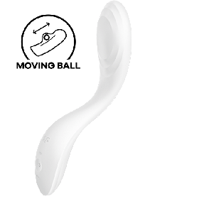 SATISFYER Rrrolling Pleasure G-Punkt Vibrator Weiß