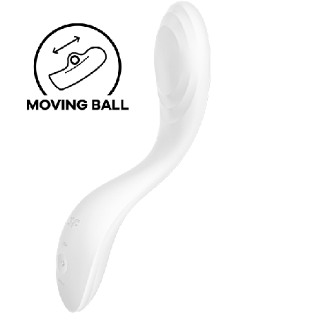 SATISFYER Rrrolling Pleasure G-Punkt Vibrator Weiß