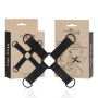 INTENSE FETISH Mehrfach-Fesselung für Hände und Füße aus veganem Leder