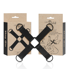 INTENSE FETISH Mehrfach-Fesselung für Hände und Füße aus veganem Leder