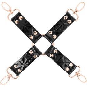 BEGME - BLACK EDITION Veganes Leder Hog Tie Fesselband