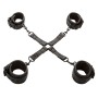 CALEXOTICS Nocturnal Hog Tie Connector aus verstellbarem schwarzem Leder