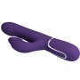 PRETTY LOVE - ZALIN Rabbit Vibrator Perlen 4-in-1 Violett