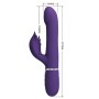PRETTY LOVE - ZALIN Rabbit Vibrator Perlen 4-in-1 Violett